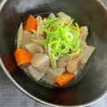 ERIKOのご飯's cooksnap of when they made 味噌が濃厚～こっくりモツ煮込み.