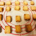 しょしんしゃA's cooksnap of when they made 簡単☆米粉と豆腐の厚焼ききな粉クッキー。.