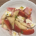 Yokchina's cooksnap of when they made いちごと洋梨のカプレーゼ.