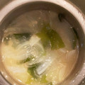 ☆ドキンちゃん☆”'s cooksnap of when they made 玉ねぎとワカメのみそ汁.