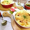 ３匹の大ぶたママ's cooksnap of when they made ホタテのドフィノア(じゃがいもグラタン).