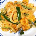 減塩パパ's cooksnap of when they made あげない海老マヨ＊オーロラソース＊.