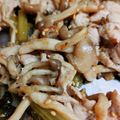 ぴゃるか's cooksnap of when they made 豚バラと野沢菜漬けの炒めもの.