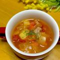 ルパンのかあさん☆彡's cooksnap of when they made 簡単❗トマト缶でトマトスープ(⌒‐⌒).