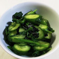 すずなまり's cooksnap of when they made ほうれん草ときゅうりの海苔和え.