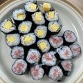 みょんとも's cooksnap of when they made 細巻き、卵、サーモン、納豆。.