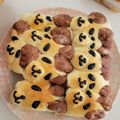 natsum178's cooksnap of when they made ちぎりぱん　ふわパンダ.