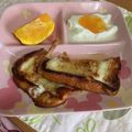 クック49L4Ho☆'s cooksnap of when they made 蒸らしが大事！ハニーフレンチトースト.