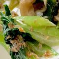MULA's cooksnap of when they made 小松菜のおかかマヨ醤油.