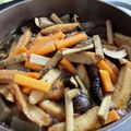 はなぴっち's cooksnap of when they made ぶっとい！やわらか五目煮きんぴら.