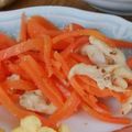 ばく★ちく's cooksnap of when they made 鶏むね肉と人参のマリネ♪.