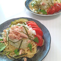 ぱるむーな's cooksnap of when they made 簡単！ツナと大根おろしの和風スパゲッティ.