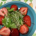 おはなすき's cooksnap of when they made 苺deサラダ♬.