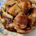 ぱわにん's cooksnap of when they made 鳥モモ肉と白ネギ☆ねぎま風炒め.