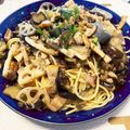 はるいろかあさん's cooksnap of when they made ☆秋茄子ときのこ、ベーコンの和風パスタ☆.