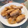kana✩'s cooksnap of when they made お正月に余ったお餅で♪豚肉のお餅巻き♪.