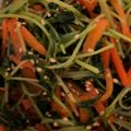 よったん♡'s cooksnap of when they made ☺大量消費に☆簡単♪豆苗と人参のナムル☺.