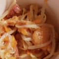 まーさんれなさん's cooksnap of when they made 焼き鳥缶で～チンゲン菜ともやしのナムル.