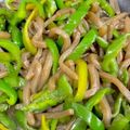 ひまわり５５'s cooksnap of when they made ピーマンとつきこんにゃくのきんぴら.