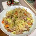 naopon☆'s cooksnap of when they made 野菜たっぷりソース焼きそば.