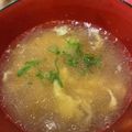 bambi0415's cooksnap of when they made 牛すじの煮汁で卵スープ.