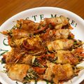 けんいづ's cooksnap of when they made 豆苗と人参の豚肉巻き〜♪.