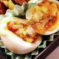 hitomi♪＊'s cooksnap of when they made ゆで卵de簡単おつまみ☘️デミグラチーズ.