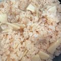 shimoppu's cooksnap of when they made 白だし香るたけのこご飯.