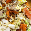 たまわか！'s cooksnap of when they made キャベツと豚肉と卵の甘酢炒め.