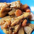 threeーsnow's cooksnap of when they made 簡単！鶏手羽元と大根の和風カレー煮込み.