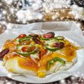 ミュウ〜's cooksnap of when they made 簡単発酵なし♪片栗粉入りのふわもち ピザ.