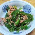 くまちーこ's cooksnap of when they made 鮭フレークで無限ピーマン.
