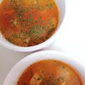 山原水鳥's cooksnap of when they made 簡単♡トマトたっぷり♡コンソメスープ.