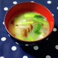 ふうはっちゃん's cooksnap of when they made 小松菜としめじのお味噌汁.