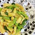 京のお抹茶's cooksnap of when they made 京ラフランと筍の中華炒め.