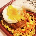 私市ビッキーズ津門巳's cooksnap of when they made “目玉焼き&温泉タマゴの玉々ハンバーグ”.