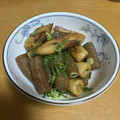 しるく汐岬's cooksnap of when they made おばんざい　竹輪と蒟蒻の甘辛炒め.