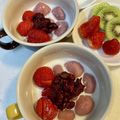 yu🐓's cooksnap of when they made 子供と一緒に♡いちご白玉ミルク♡ひな祭り.