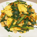 クックうさのおもち's cooksnap of when they made ニラと卵の華やかオイスター炒め♪.