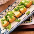 こずっぺ's cooksnap of when they made 主人が愛して止まない厚揚げのおつまみ♥.