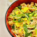 もみたん☆'s cooksnap of when they made 豚ばらとにらの卵炒め.