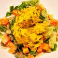 hookempea's cooksnap of when they made 超簡単！カボチャサラダ～☆.
