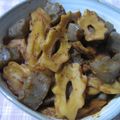 ゆみにゃむ's cooksnap of when they made コンニャクとちくわぶのピリ辛肉味噌煮.