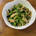 まめ郎's cooksnap of when they made きのことほうれん草のバター炒め.