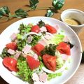 chi−ちゃん's cooksnap of when they made 5分で出来る簡単サラダ♪家にある調味料で.