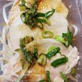 ばたみそーぱん☆'s cooksnap of when they made 鶏むね肉よだれ鶏と卵スープ（電気圧力鍋）.