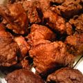 mj☆muffin's cooksnap of when they made カレー味のから揚げ.