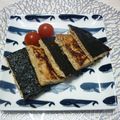 クレイプメートル's cooksnap of when they made 香味ペーストで決まり☆鶏ひき肉の磯辺焼き.
