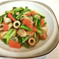 ぷりゅりゅ's cooksnap of when they made 小松菜とちくわの炒め煮.