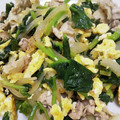 ショコLove☆'s cooksnap of when they made 優しい味わい♡豚肉とほうれん草の卵炒め.